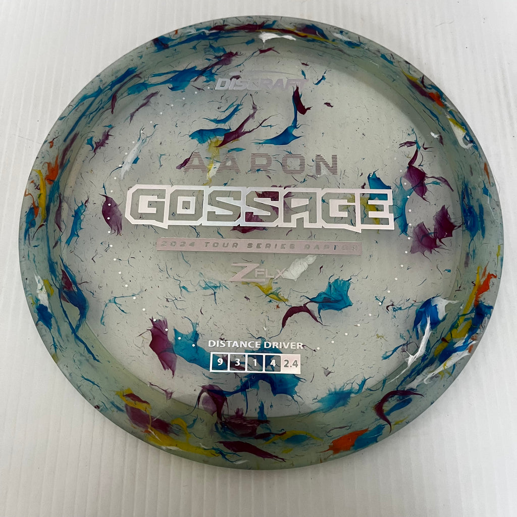 Discraft 2024 Aaron Gossage Tour Series Jawbreaker Z FLX Raptor 9/4/0/3