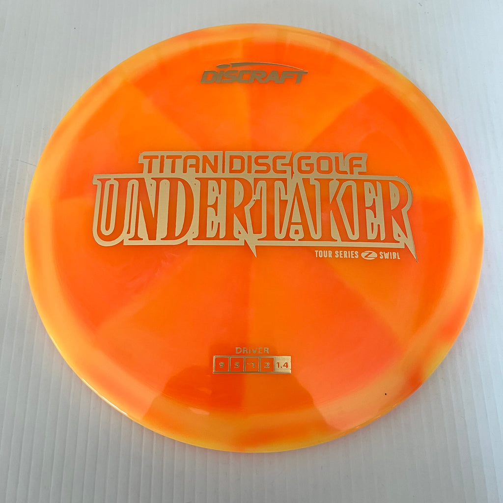 Discraft 2025 Titan Open Tour Series Z Swirl Blend Undertaker 9/5/-1/2