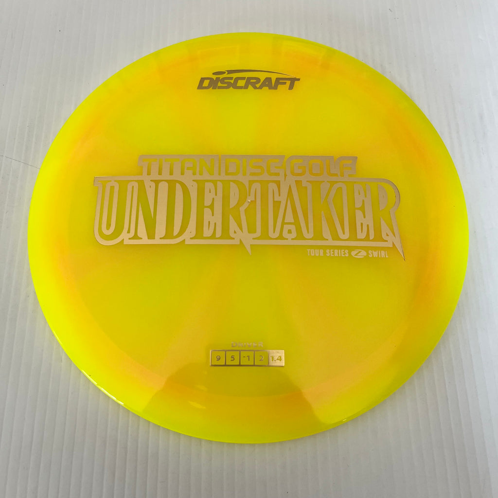 Discraft 2025 Titan Open Tour Series Z Swirl Blend Undertaker 9/5/-1/2