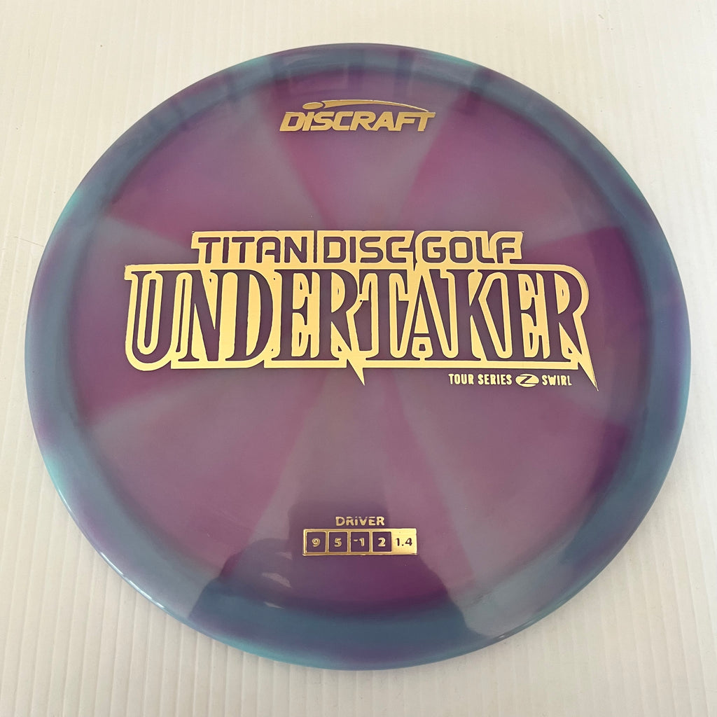 Discraft 2025 Titan Open Tour Series Z Swirl Blend Undertaker 9/5/-1/2