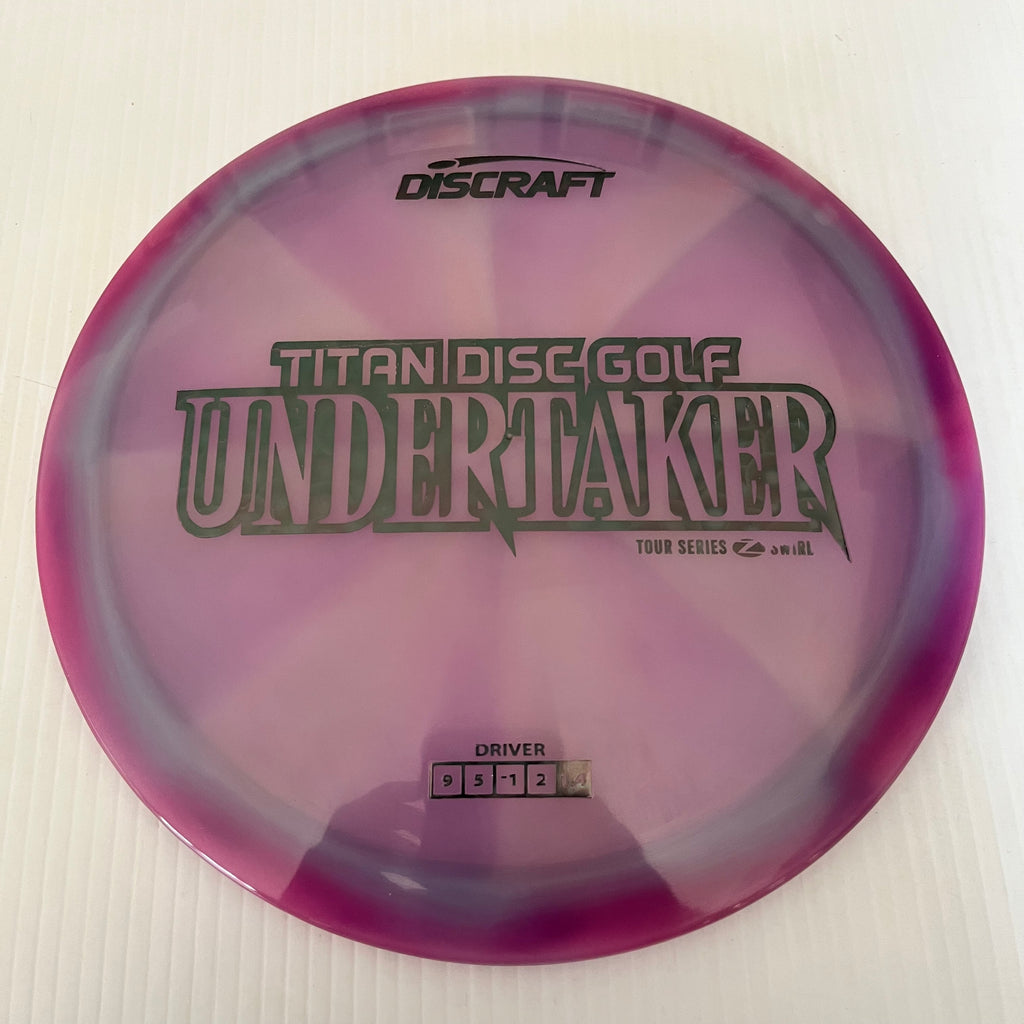Discraft 2025 Titan Open Tour Series Z Swirl Blend Undertaker 9/5/-1/2
