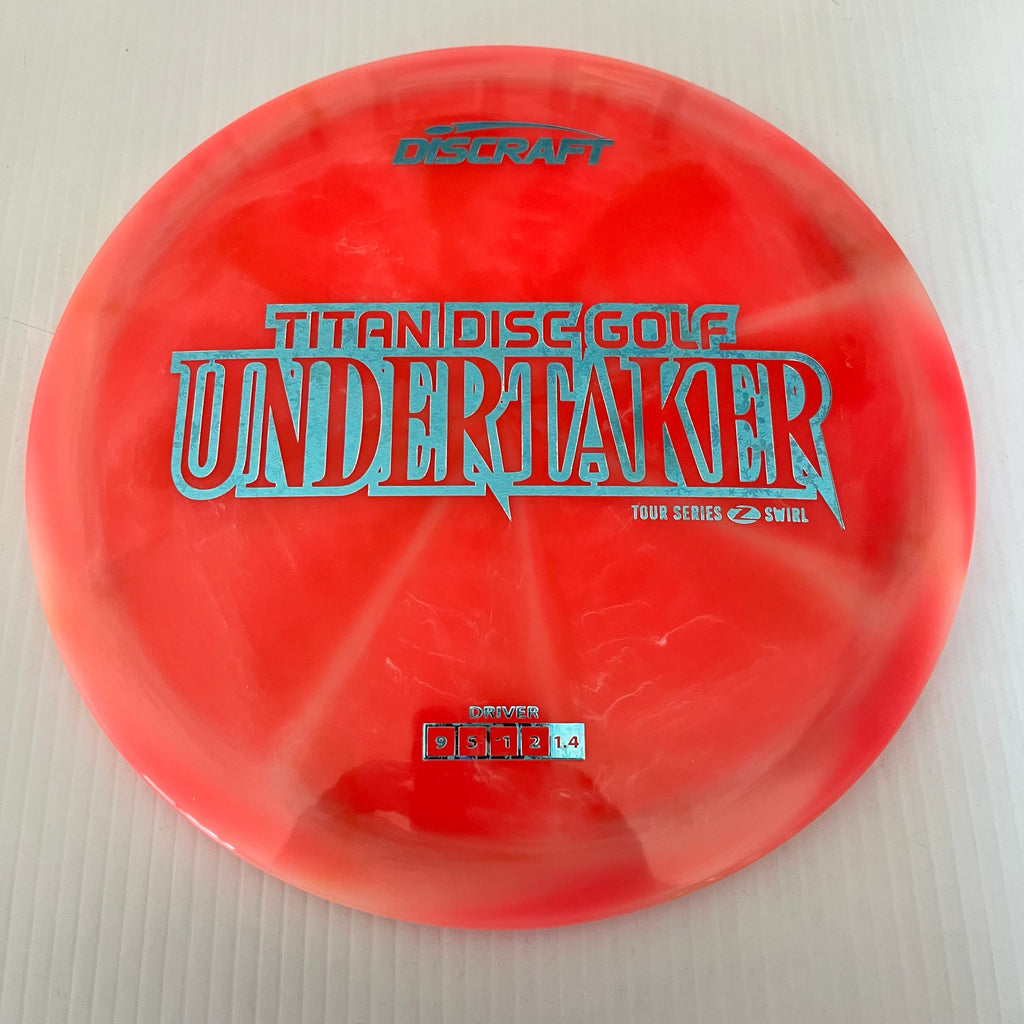 Discraft 2025 Titan Open Tour Series Z Swirl Blend Undertaker 9/5/-1/2