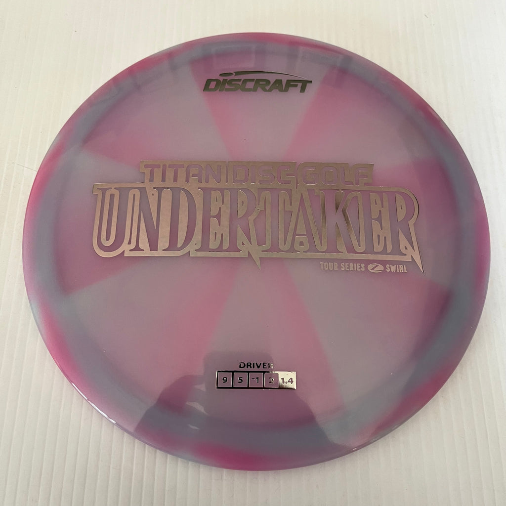 Discraft 2025 Titan Open Tour Series Z Swirl Blend Undertaker 9/5/-1/2