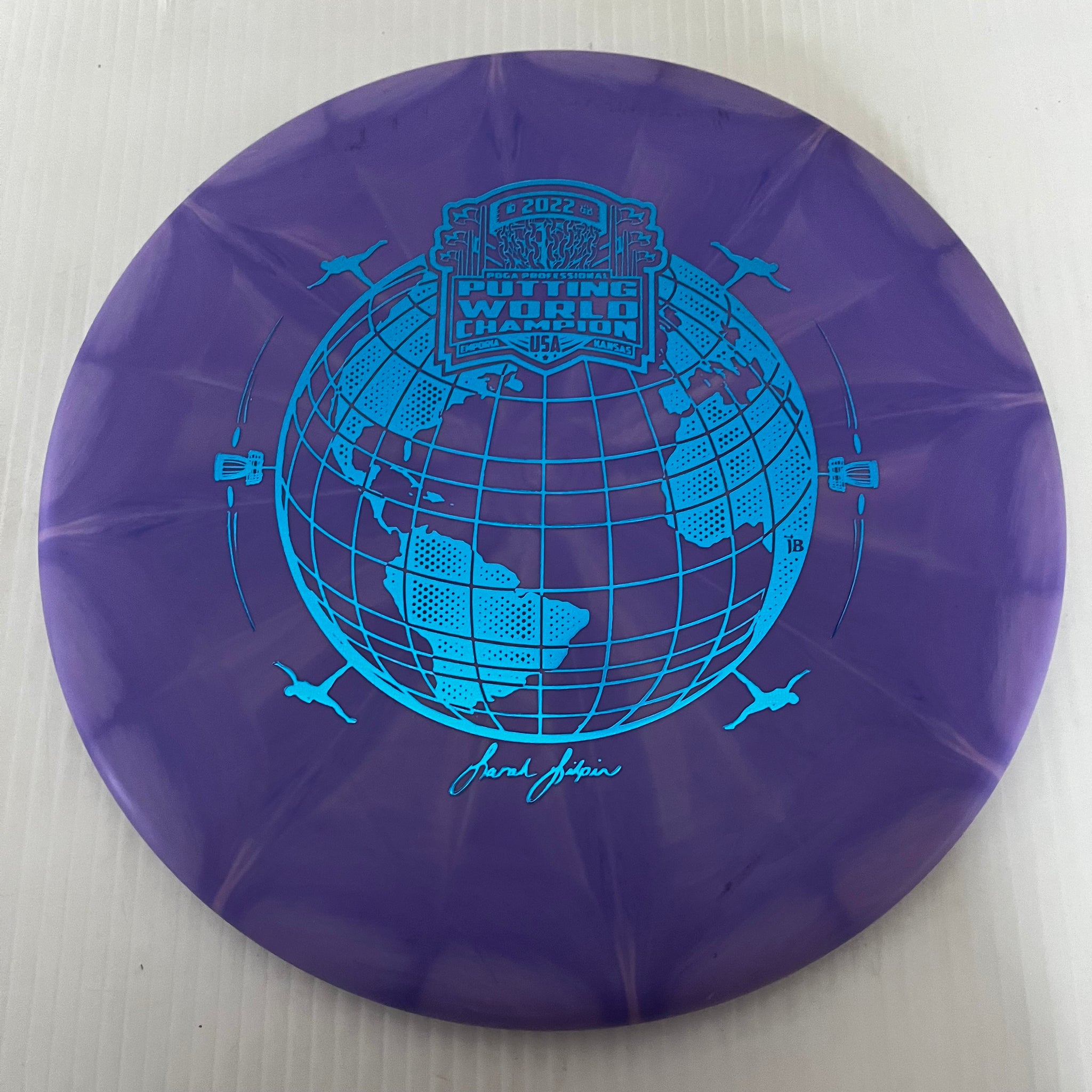 Dynamic Discs 2022 1x Sarah Gilpin Putting World Champion Classic Blend Burst EMAC Judge 2/4/0/1