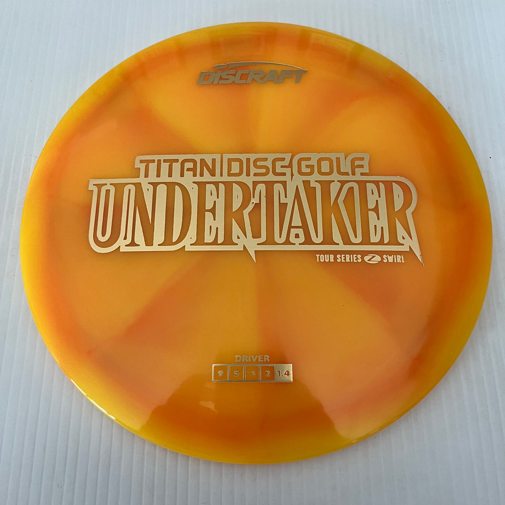 Discraft 2025 Titan Open Tour Series Z Swirl Blend Undertaker 9/5/-1/2