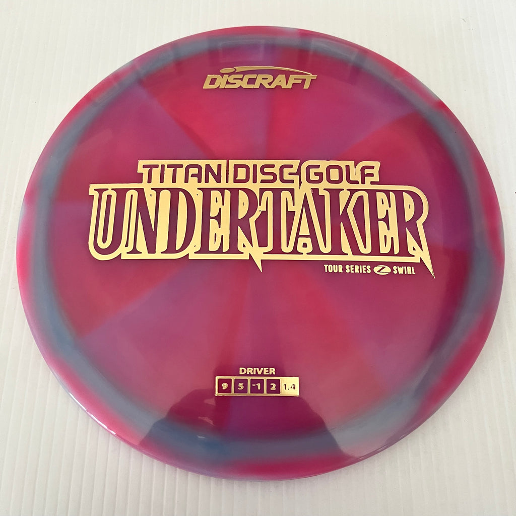 Discraft 2025 Titan Open Tour Series Z Swirl Blend Undertaker 9/5/-1/2