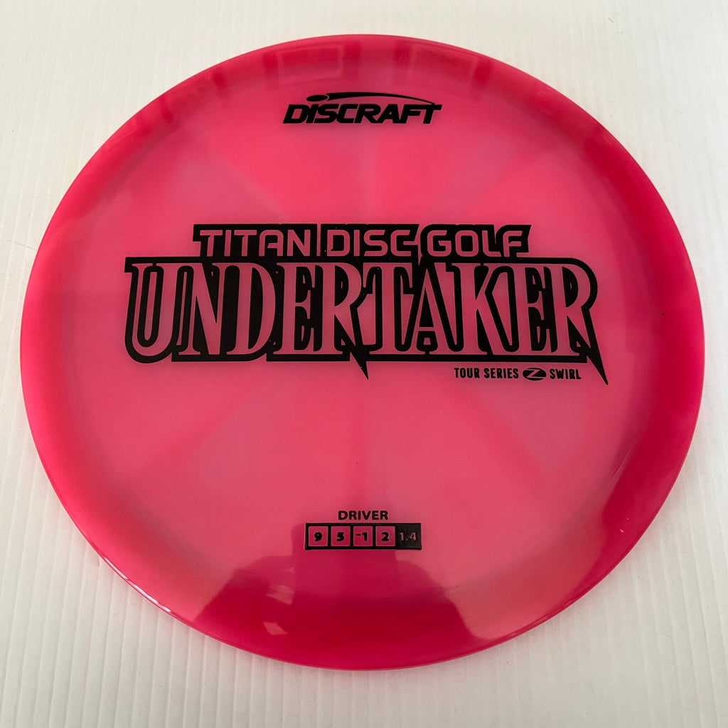 Discraft 2025 Titan Open Tour Series Z Swirl Blend Undertaker 9/5/-1/2