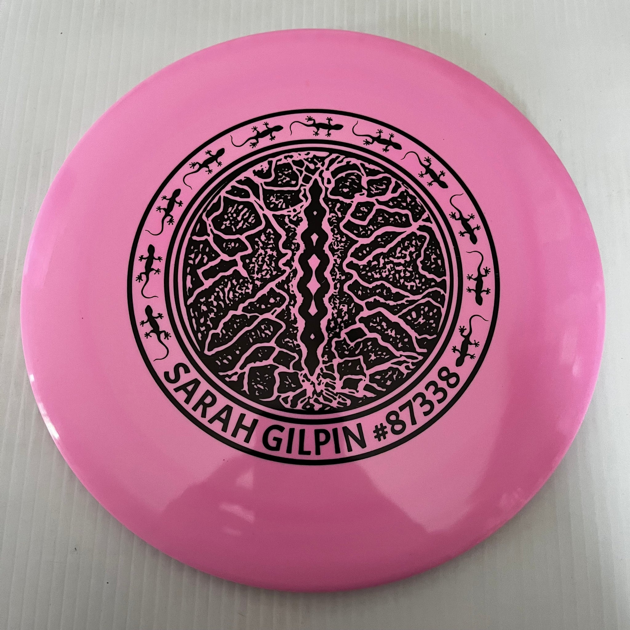 Dynamic Discs Sarah Gilpin Putting World Champion Signature Gecko Stamped Discs