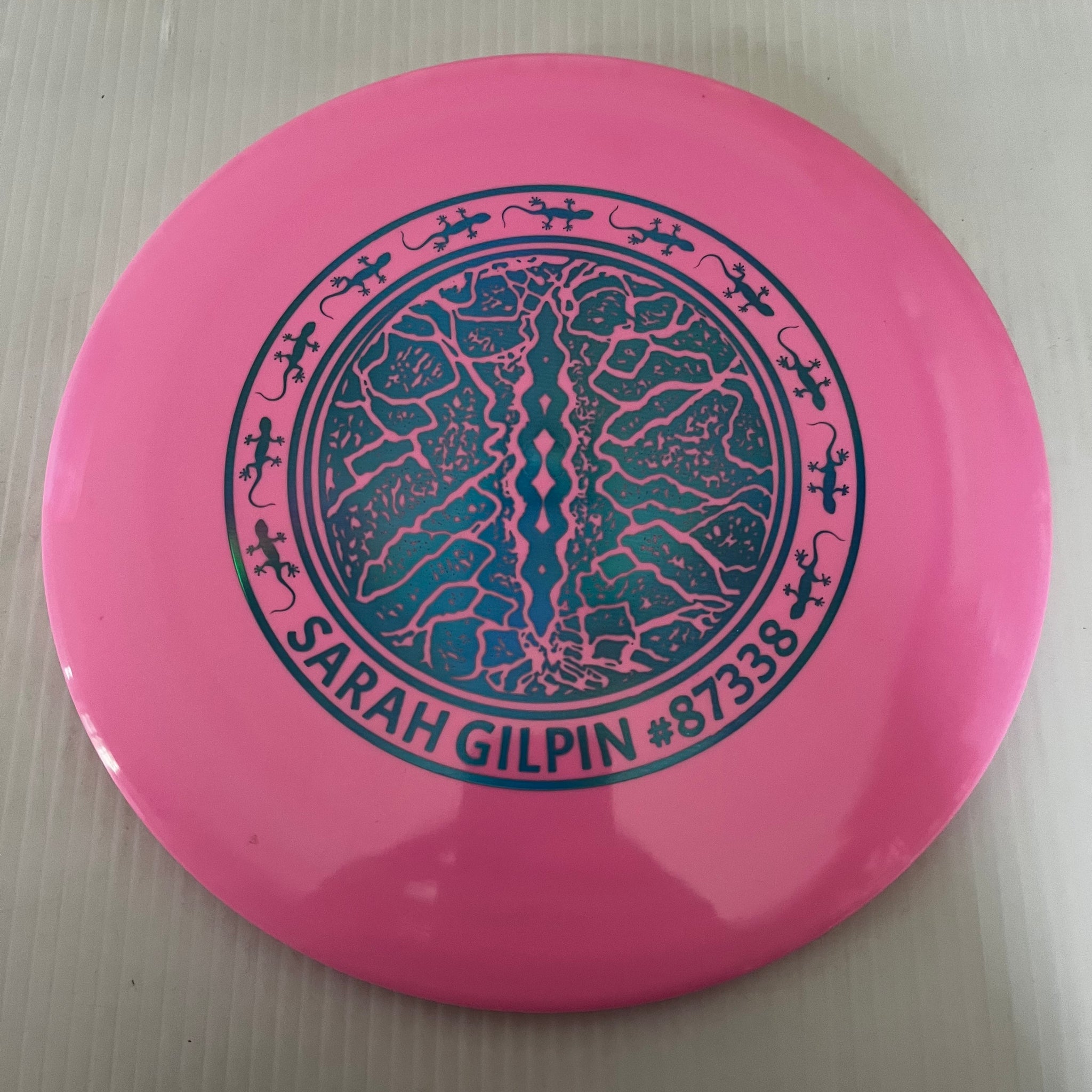 Dynamic Discs Sarah Gilpin Putting World Champion Signature Gecko Stamped Discs