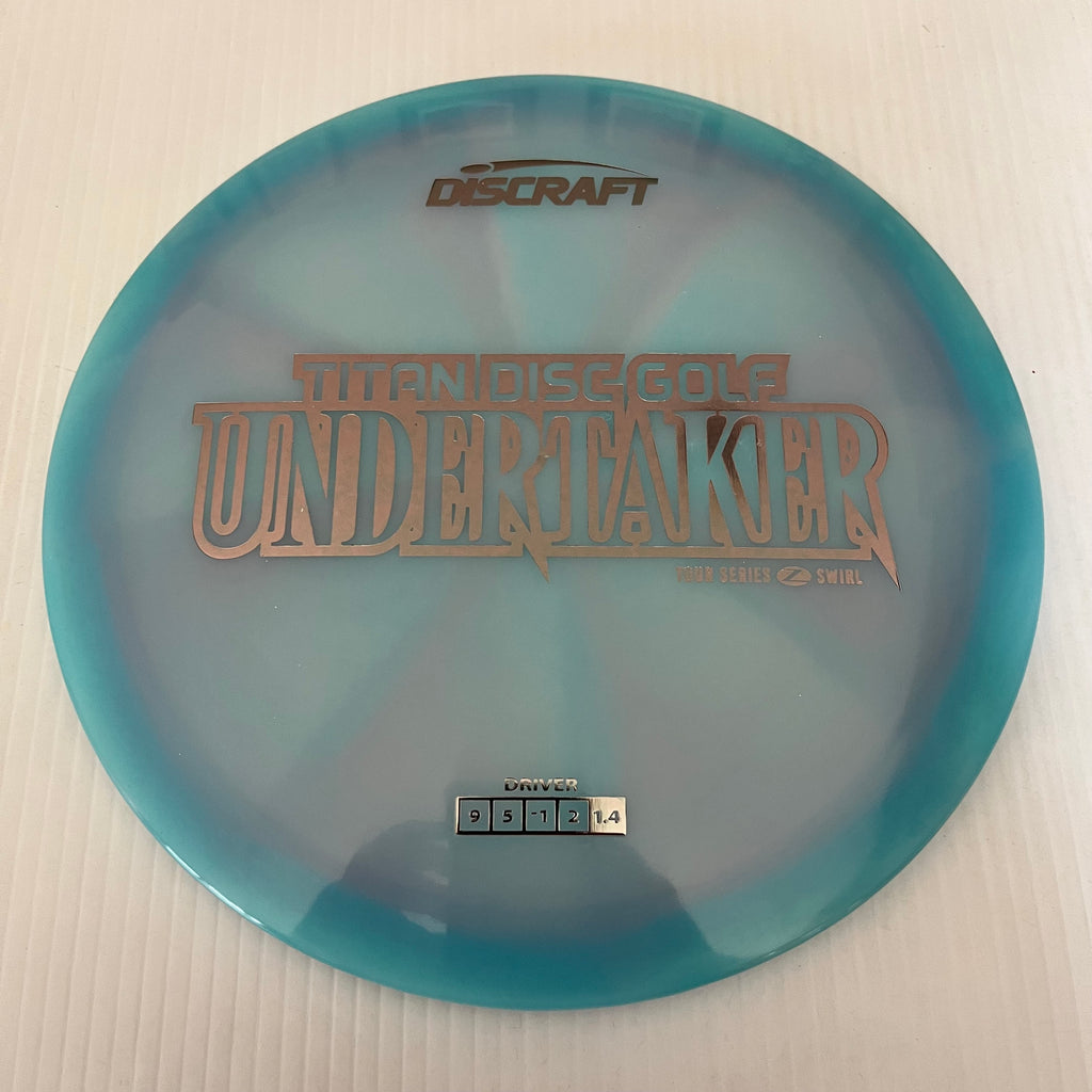 Discraft 2025 Titan Open Tour Series Z Swirl Blend Undertaker 9/5/-1/2