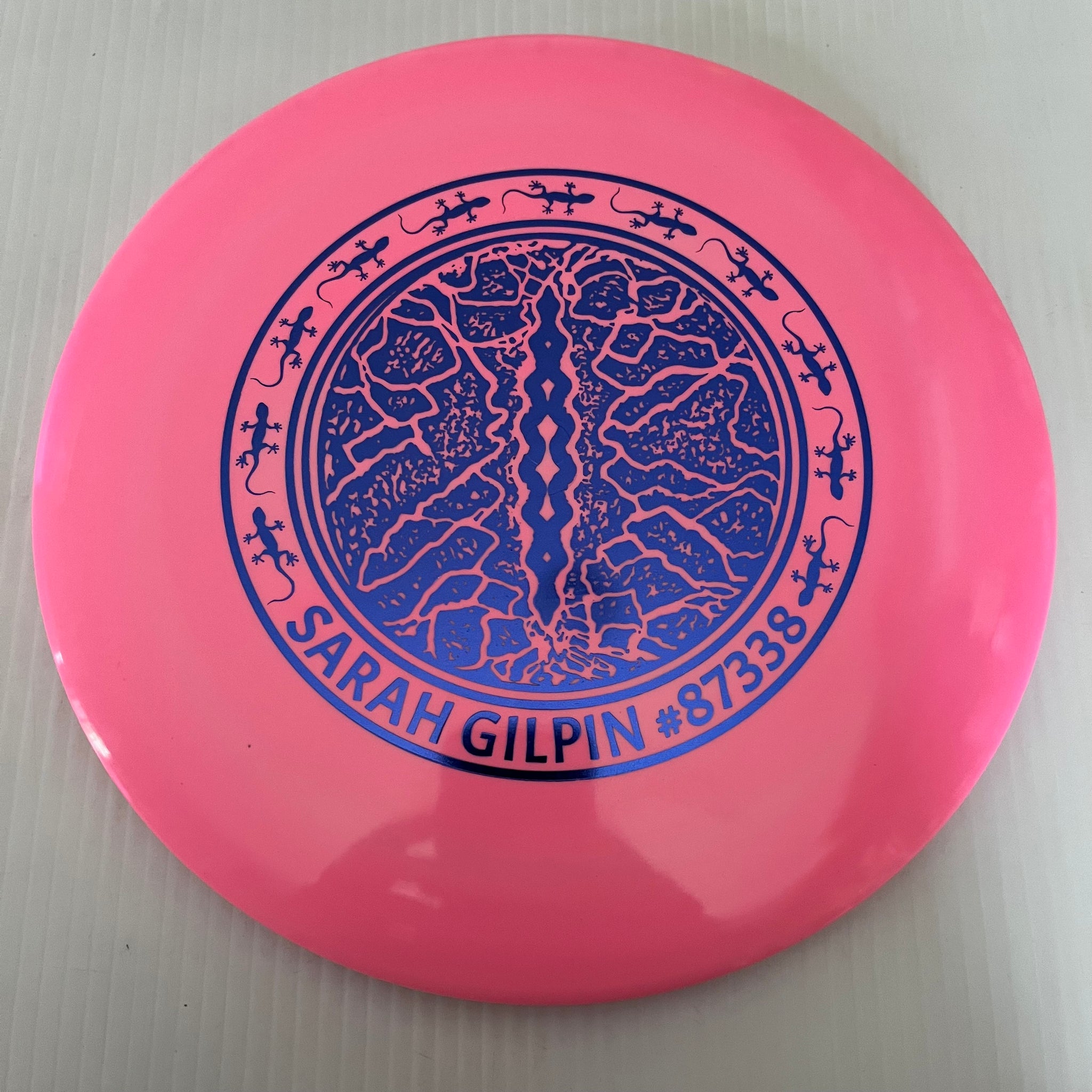 Dynamic Discs Sarah Gilpin Putting World Champion Signature Gecko Stamped Discs
