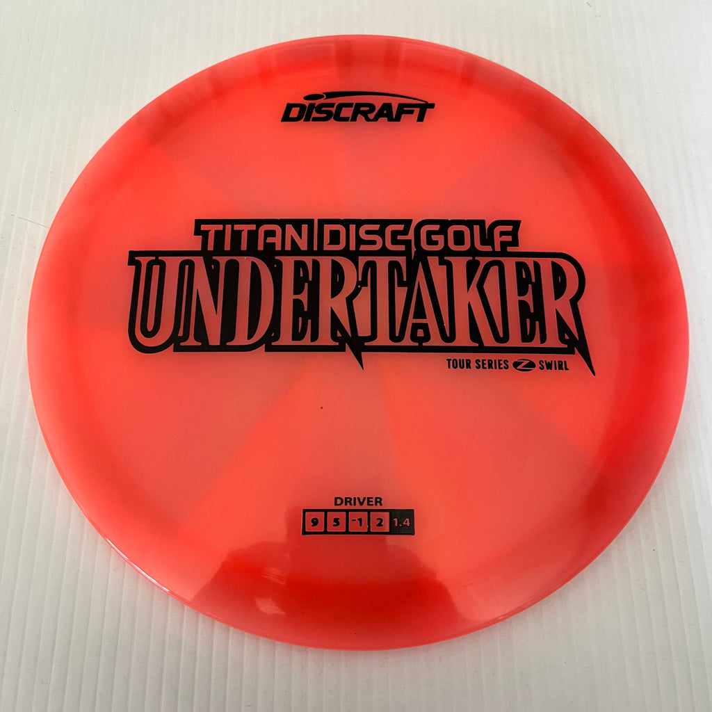 Discraft 2025 Titan Open Tour Series Z Swirl Blend Undertaker 9/5/-1/2