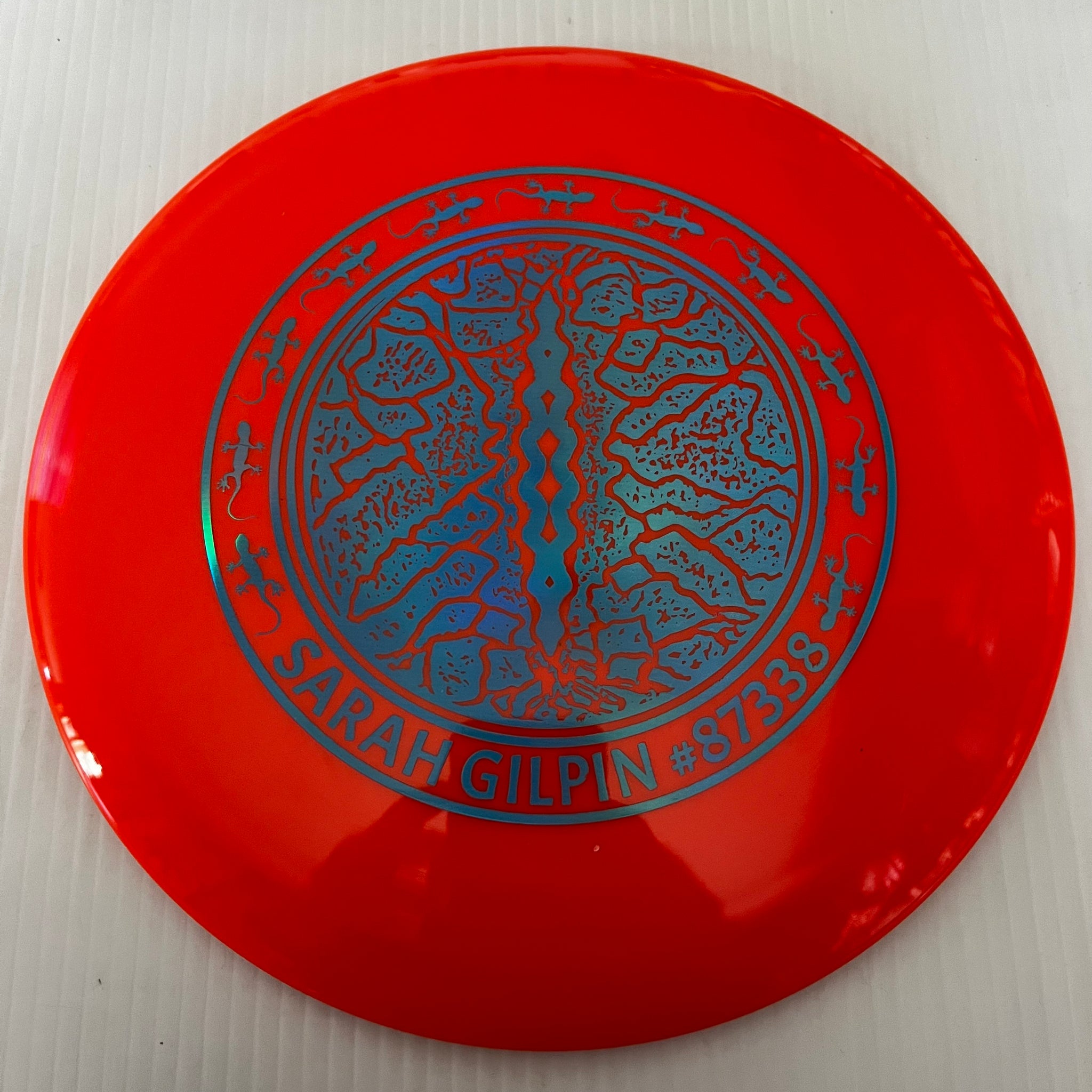 Dynamic Discs Sarah Gilpin Putting World Champion Signature Gecko Stamped Discs