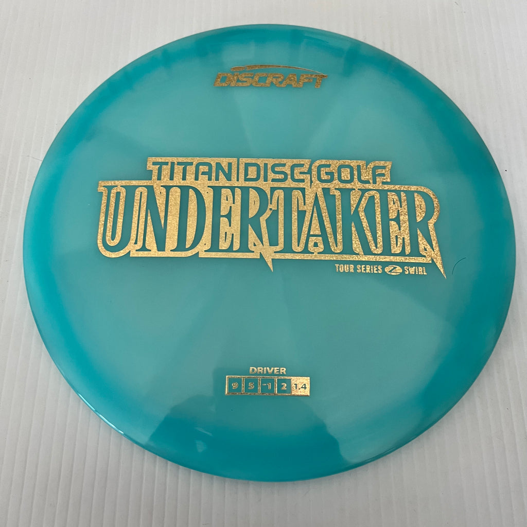 Discraft 2025 Titan Open Tour Series Z Swirl Blend Undertaker 9/5/-1/2