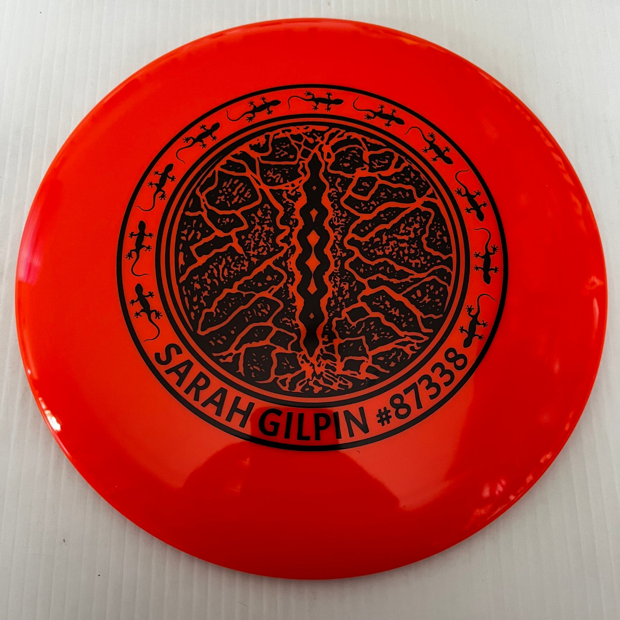 Dynamic Discs Sarah Gilpin Putting World Champion Signature Gecko Stamped Discs