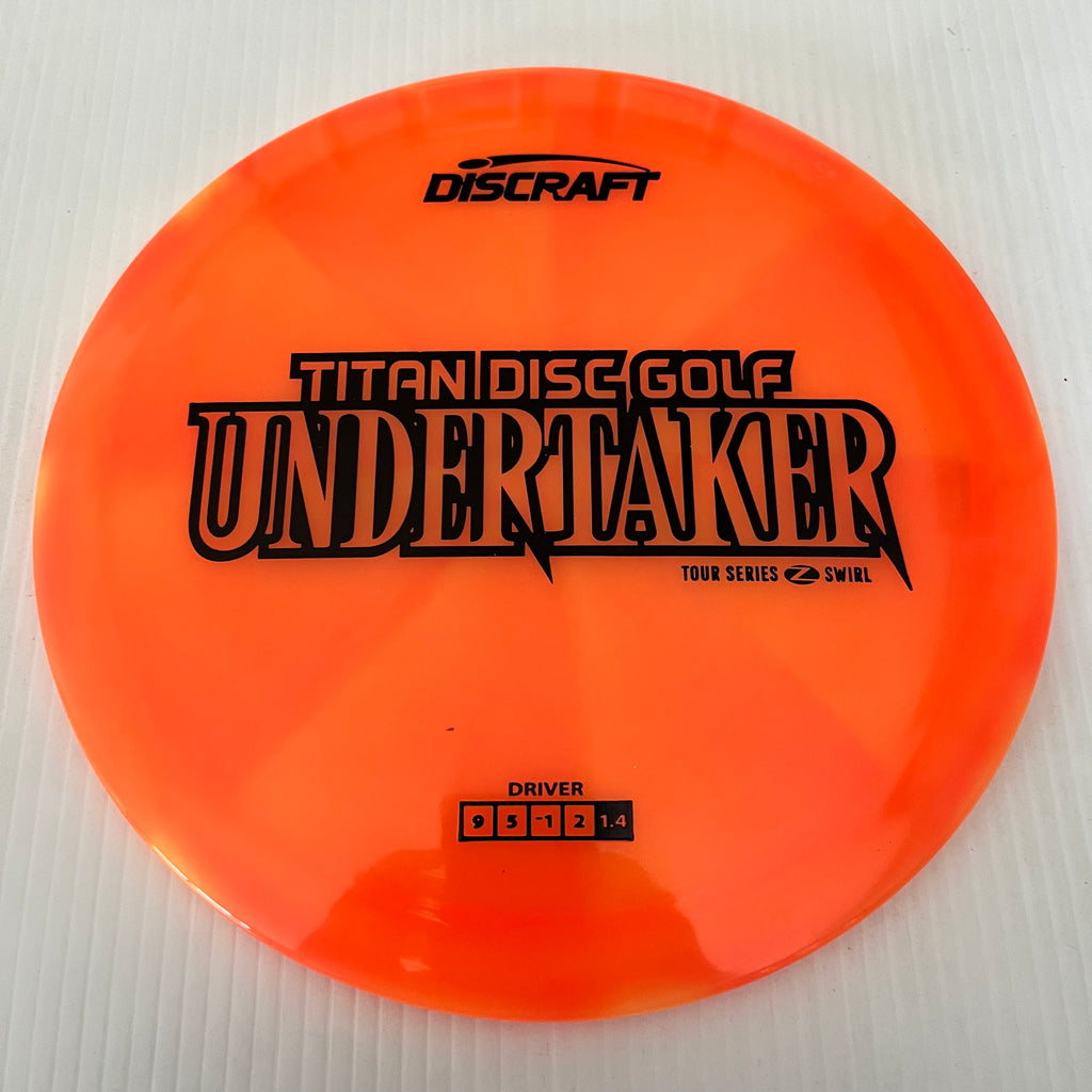 Discraft 2025 Titan Open Tour Series Z Swirl Blend Undertaker 9/5/-1/2