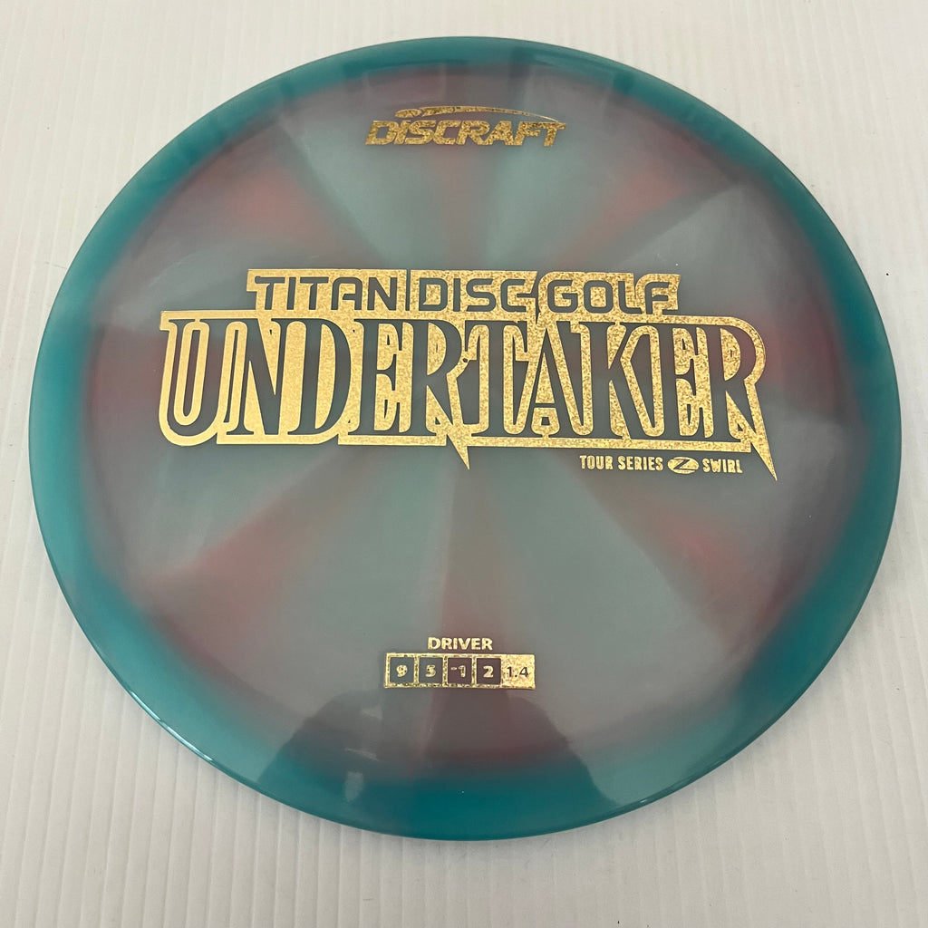 Discraft 2025 Titan Open Tour Series Z Swirl Blend Undertaker 9/5/-1/2