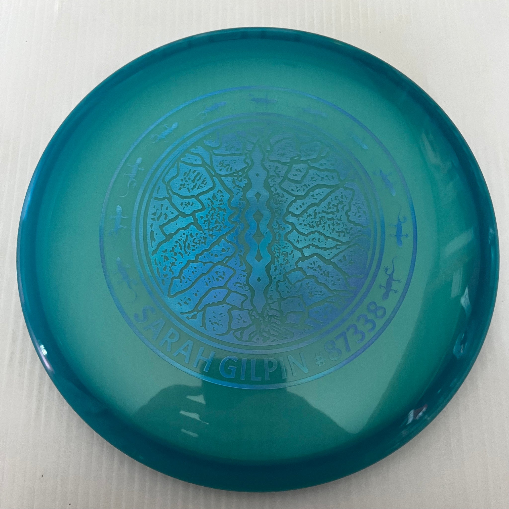 Dynamic Discs Sarah Gilpin Putting World Champion Signature Gecko Stamped Discs