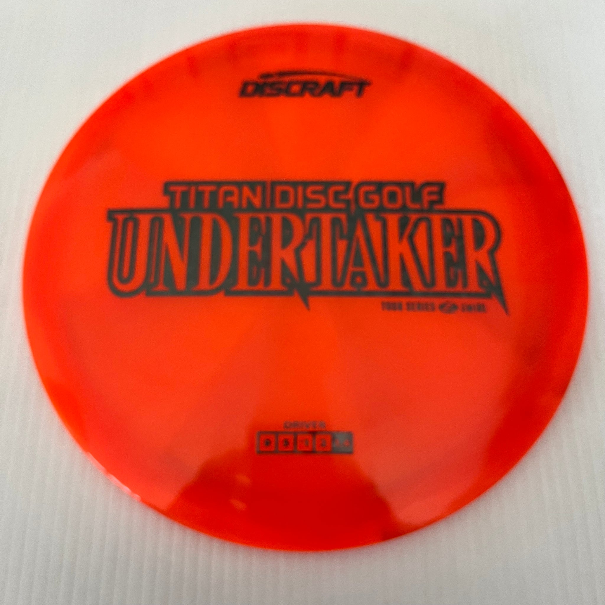 Discraft 2025 Titan Open Tour Series Z Swirl Blend Undertaker 9/5/-1/2