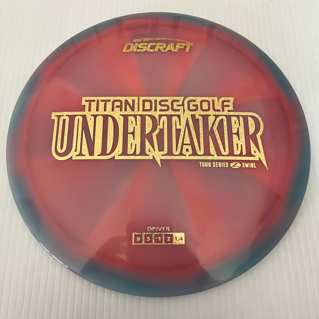 Discraft 2025 Titan Open Tour Series Z Swirl Blend Undertaker 9/5/-1/2
