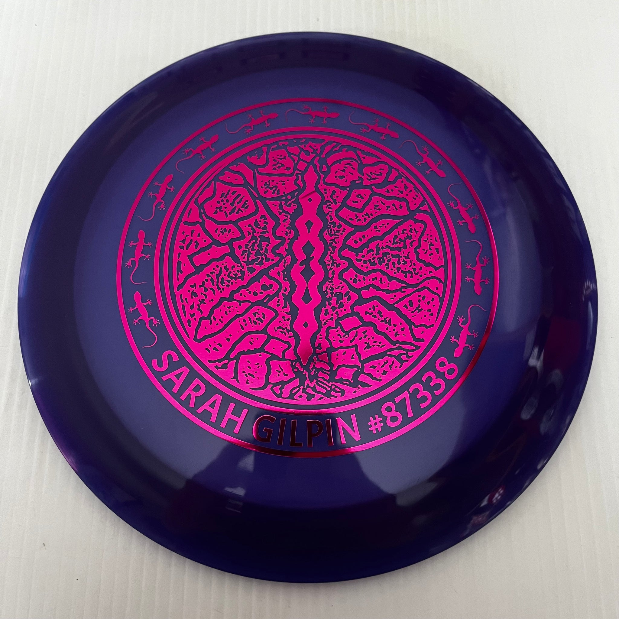 Dynamic Discs Sarah Gilpin Putting World Champion Signature Gecko Stamped Discs