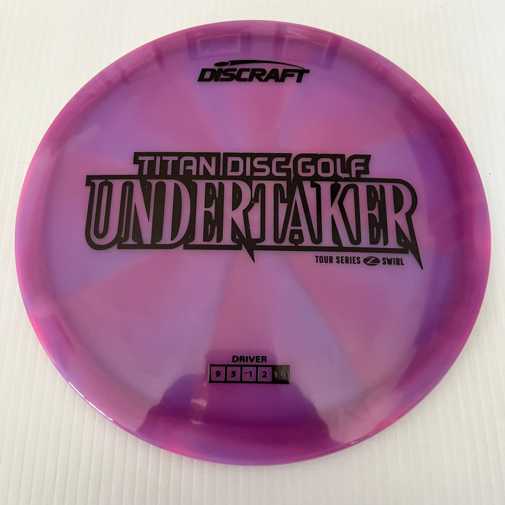 Discraft 2025 Titan Open Tour Series Z Swirl Blend Undertaker 9/5/-1/2
