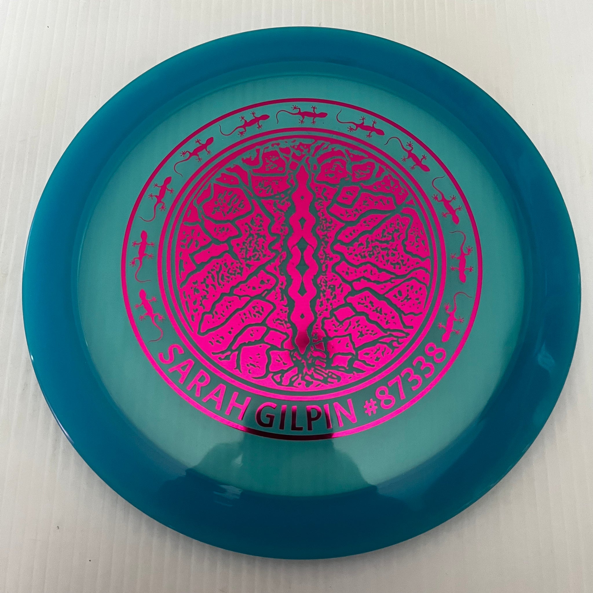 Dynamic Discs Sarah Gilpin Putting World Champion Signature Gecko Stamped Discs