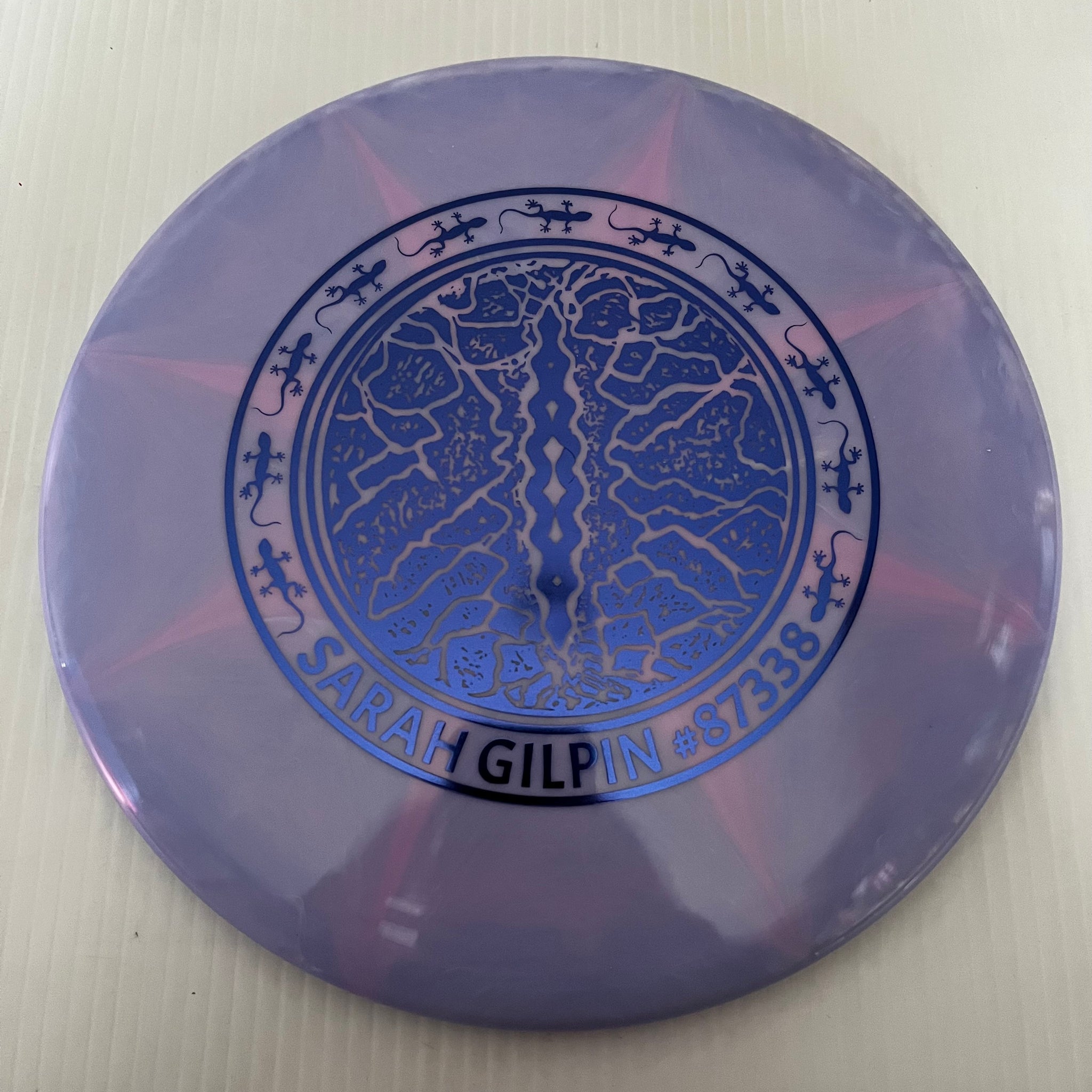Dynamic Discs Sarah Gilpin Putting World Champion Signature Gecko Stamped Discs