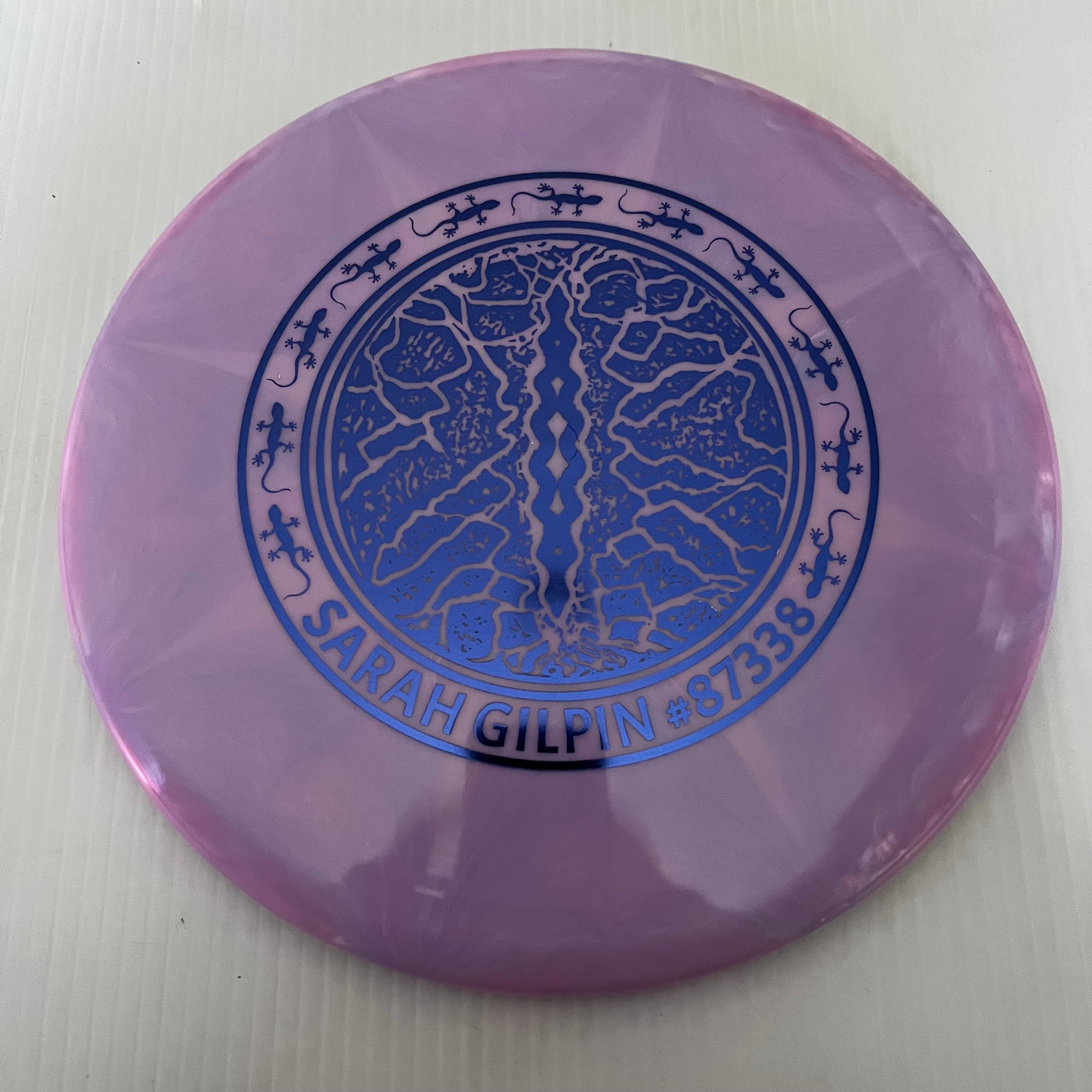 Dynamic Discs Sarah Gilpin Putting World Champion Signature Gecko Stamped Discs