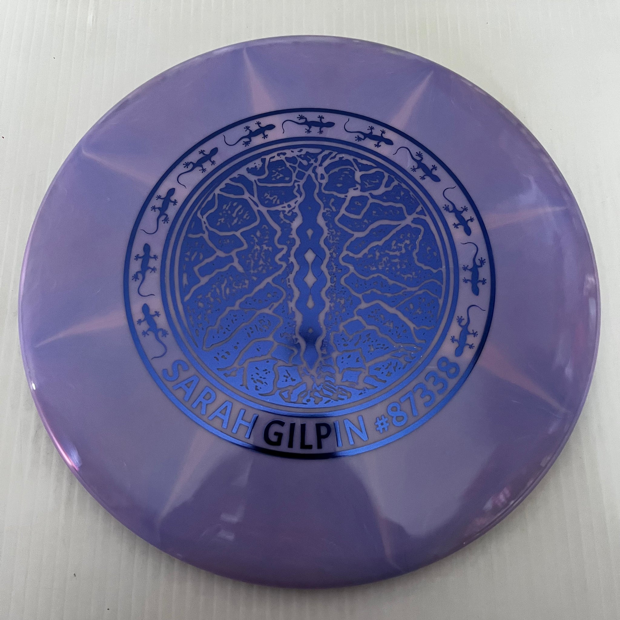 Dynamic Discs Sarah Gilpin Putting World Champion Signature Gecko Stamped Discs