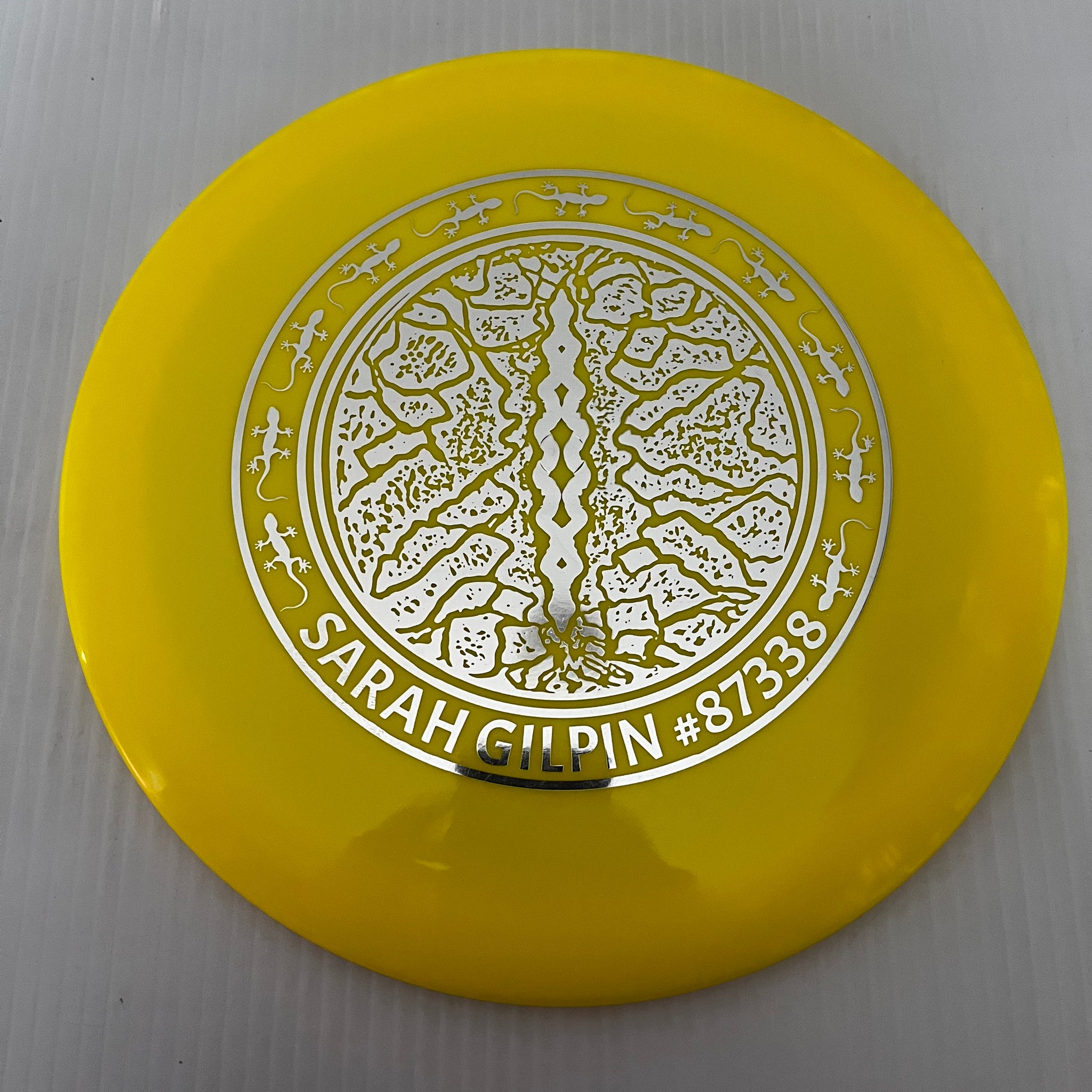 Dynamic Discs Sarah Gilpin Putting World Champion Signature Gecko Stamped Discs