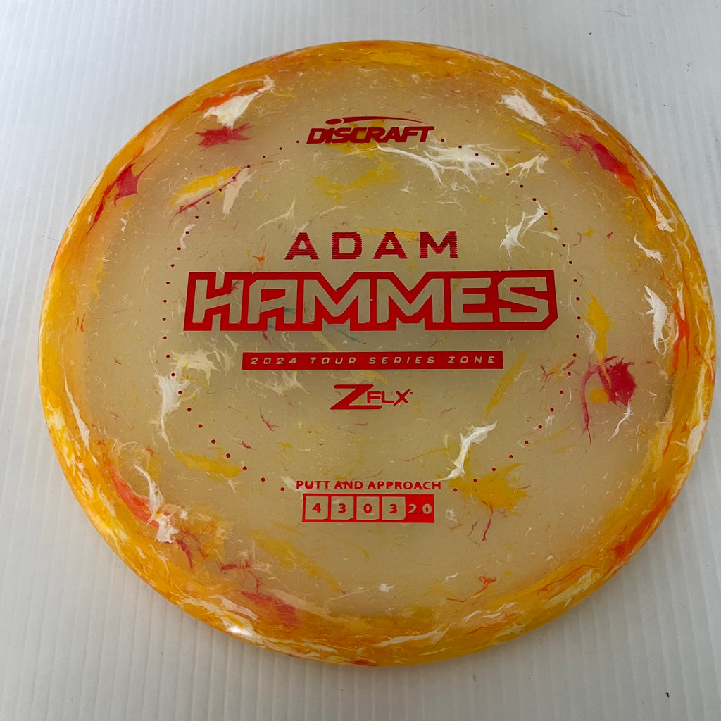 Discraft 2024 Adam Hammes Tour Series Jawbreaker Z FLX Zone 4/3/0/3