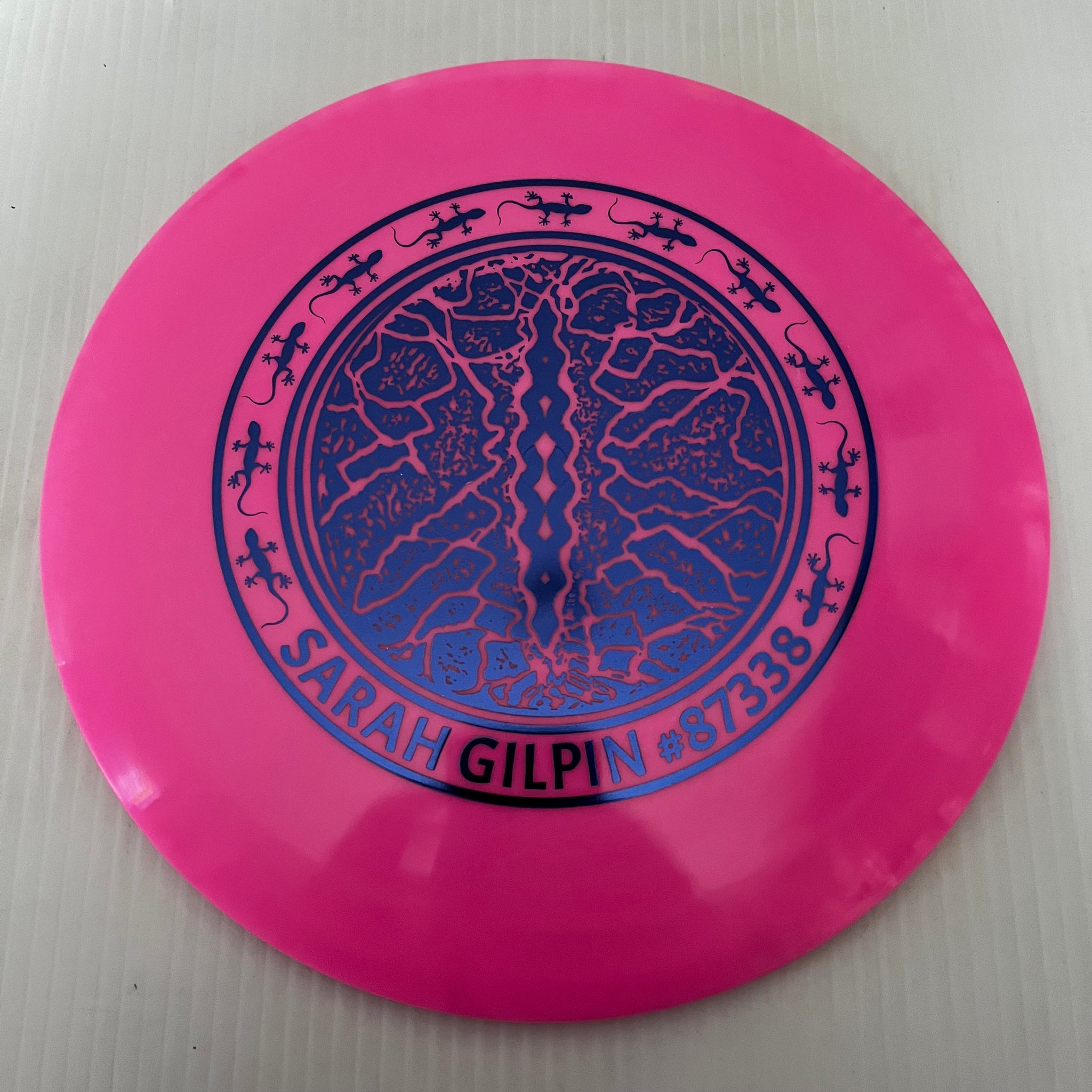 Dynamic Discs Sarah Gilpin Putting World Champion Signature Gecko Stamped Discs