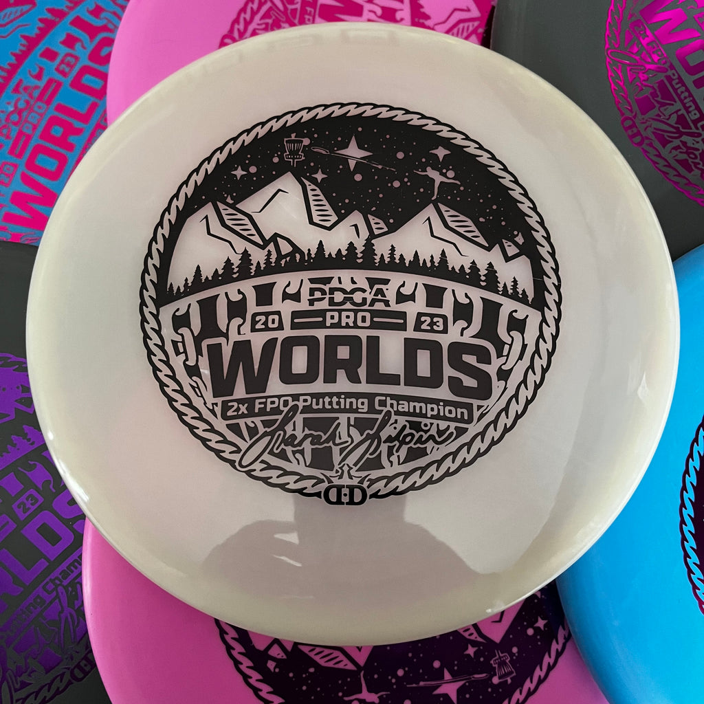 Dynamic Discs 2023 2x Sarah Gilpin Putting World Champion Signature Stamped Discs
