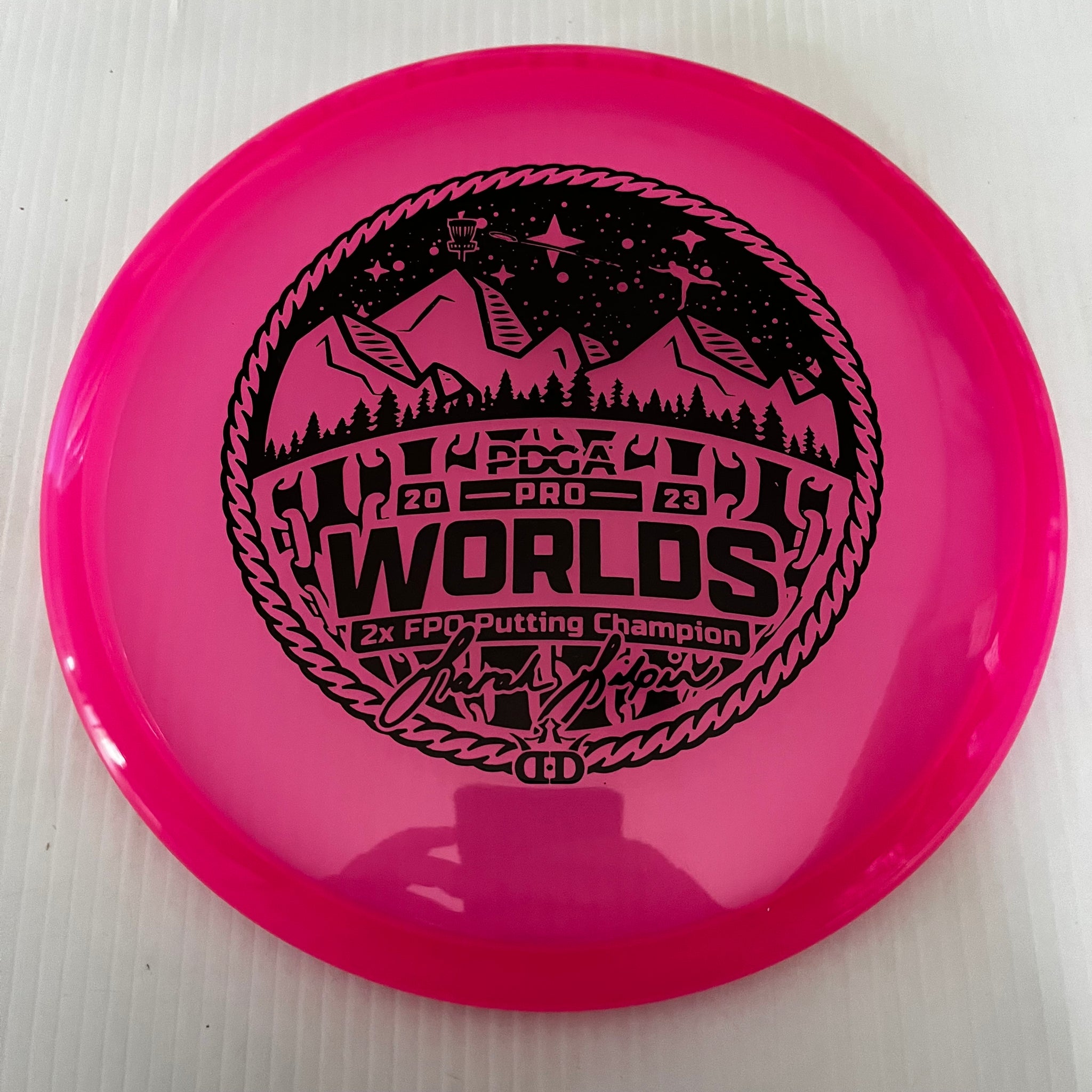 Dynamic Discs 2023 2x Sarah Gilpin Putting World Champion Signature Stamped Discs