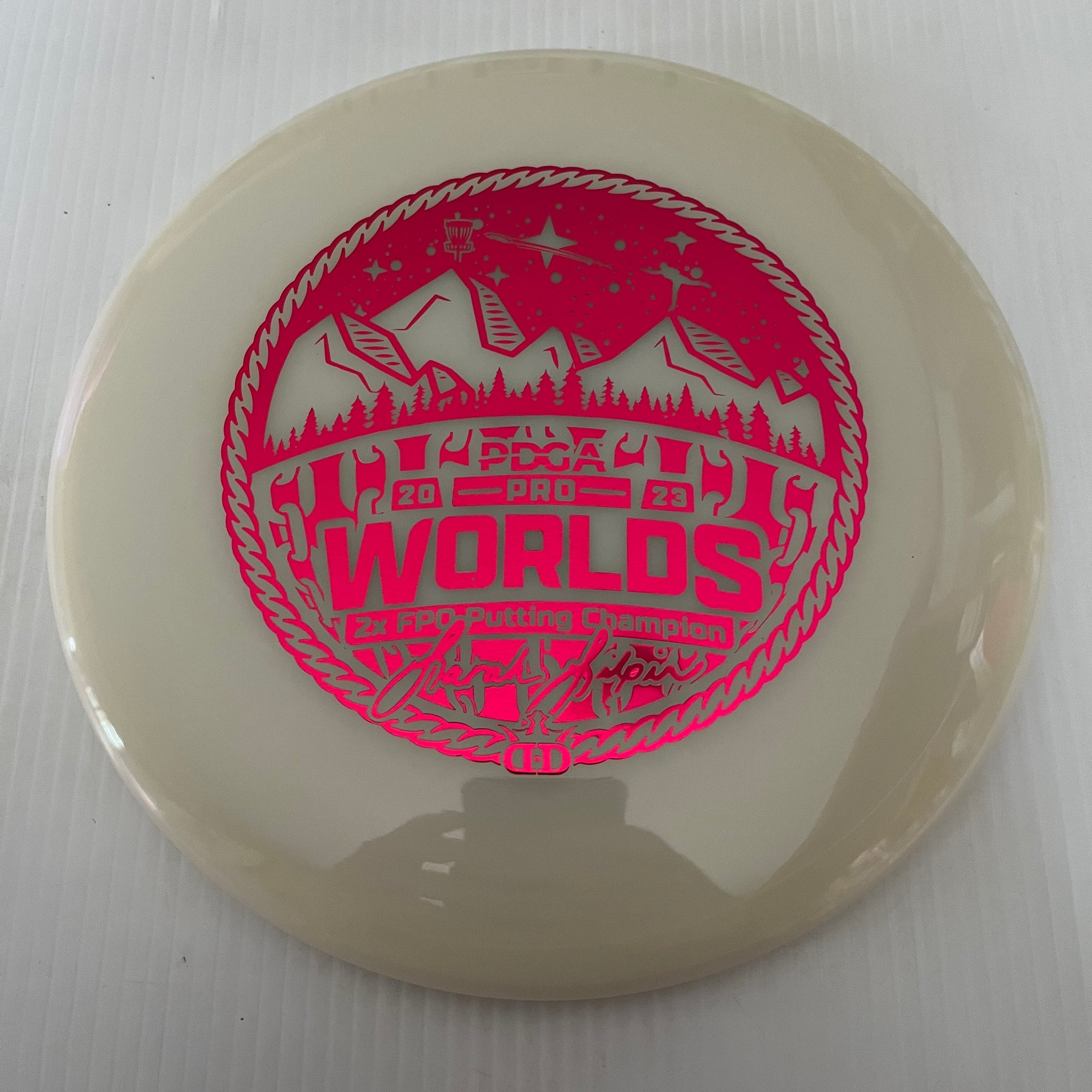 Dynamic Discs 2023 2x Sarah Gilpin Putting World Champion Signature Stamped Discs
