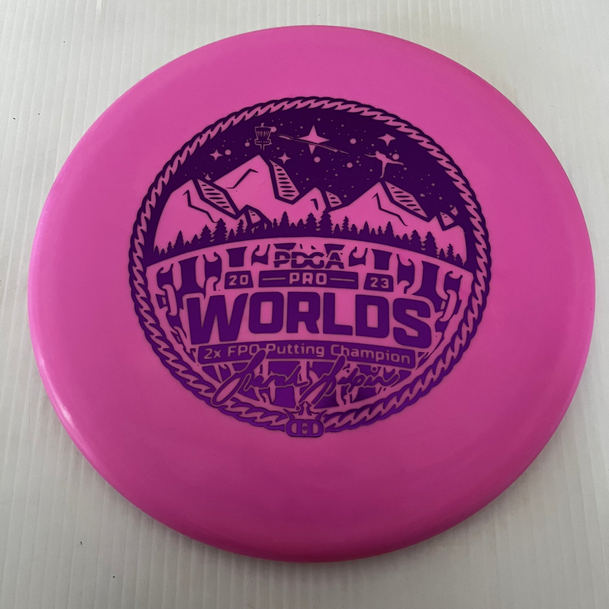 Dynamic Discs 2023 2x Sarah Gilpin Putting World Champion Signature Stamped Discs