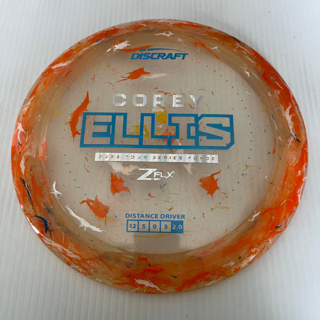 Discraft 2024 Corey Ellis Tour Series Jawbreaker Z FLX Force 12/5/0/3
