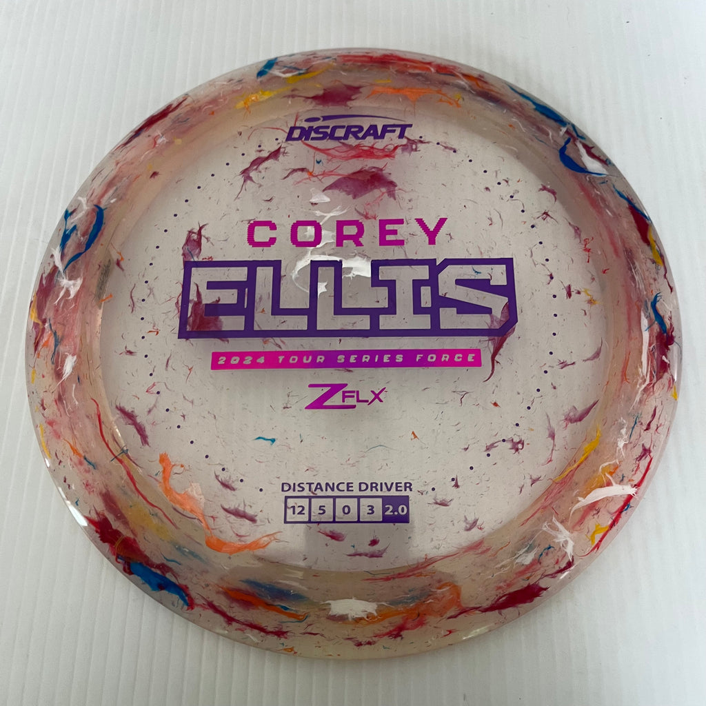 Discraft 2024 Corey Ellis Tour Series Jawbreaker Z FLX Force 12/5/0/3