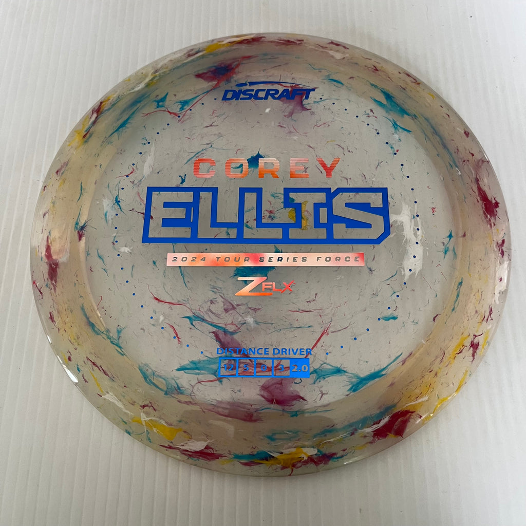 Discraft 2024 Corey Ellis Tour Series Jawbreaker Z FLX Force 12/5/0/3