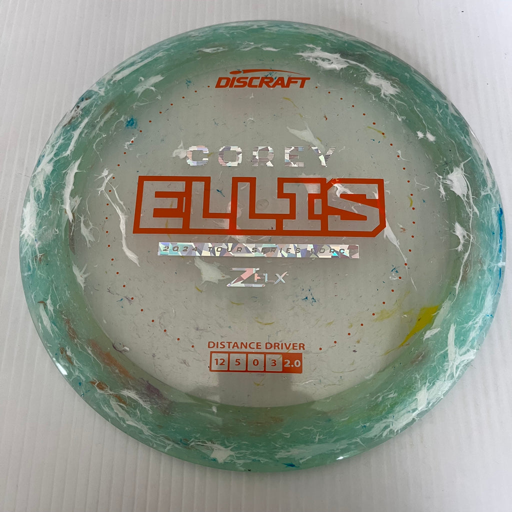 Discraft 2024 Corey Ellis Tour Series Jawbreaker Z FLX Force 12/5/0/3