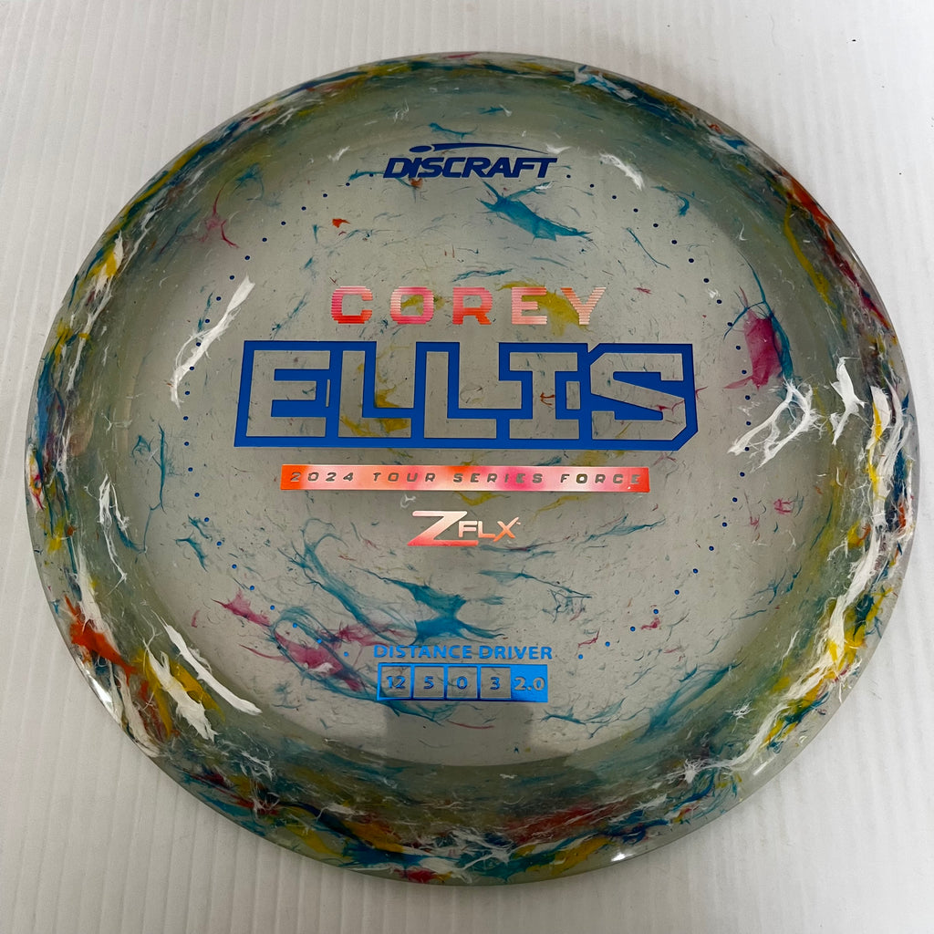 Discraft 2024 Corey Ellis Tour Series Jawbreaker Z FLX Force 12/5/0/3