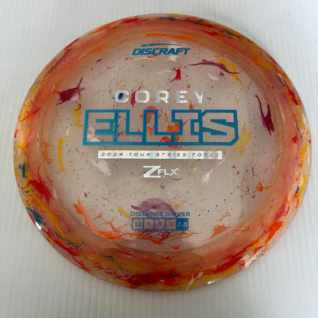Discraft 2024 Corey Ellis Tour Series Jawbreaker Z FLX Force 12/5/0/3