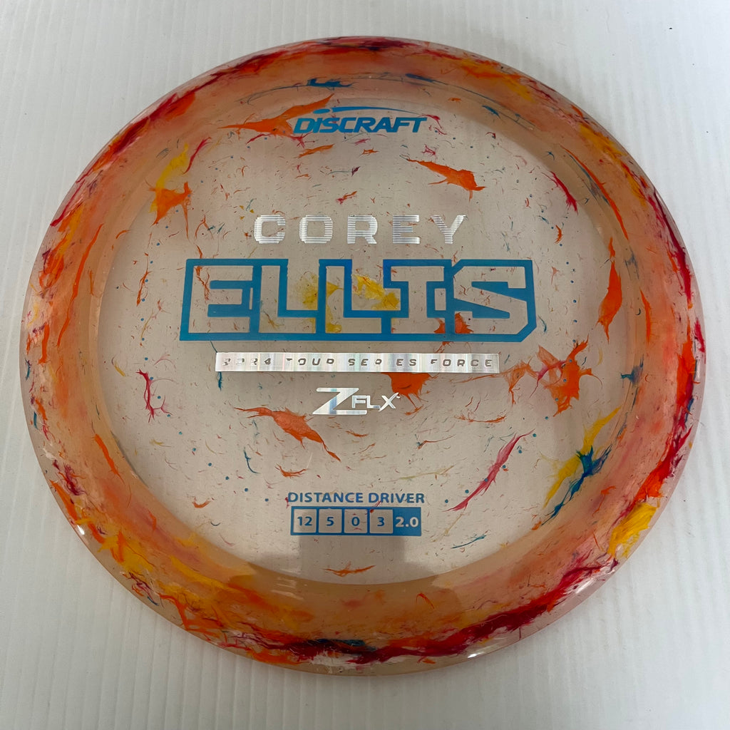 Discraft 2024 Corey Ellis Tour Series Jawbreaker Z FLX Force 12/5/0/3