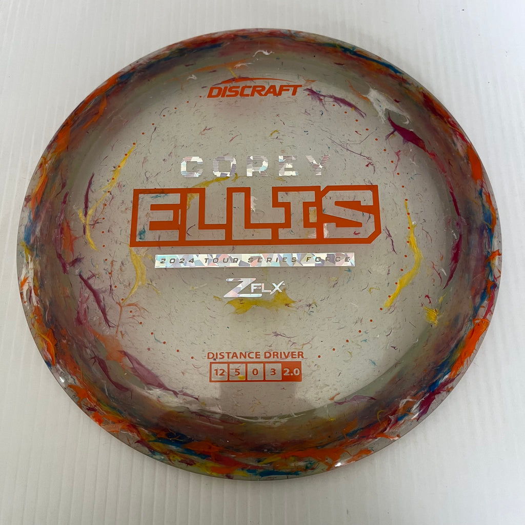Discraft 2024 Corey Ellis Tour Series Jawbreaker Z FLX Force 12/5/0/3