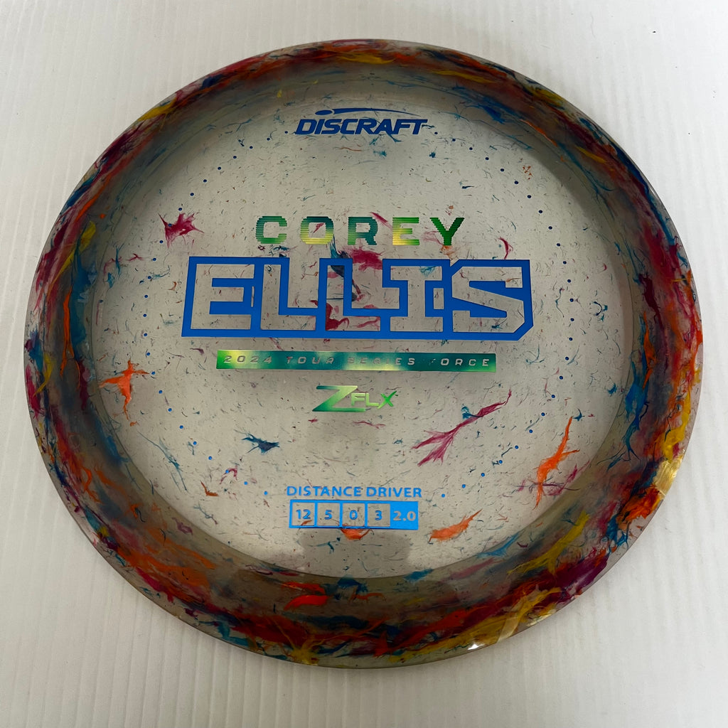 Discraft 2024 Corey Ellis Tour Series Jawbreaker Z FLX Force 12/5/0/3