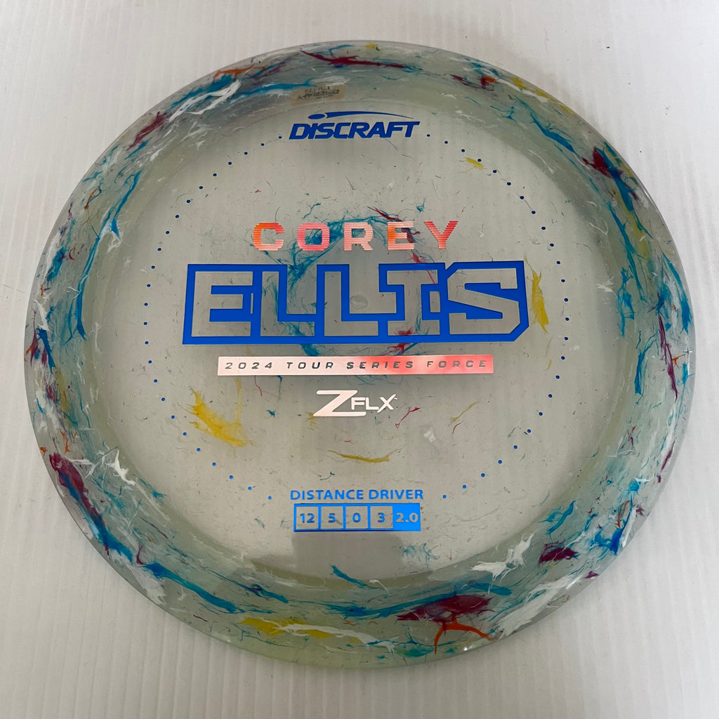 Discraft 2024 Corey Ellis Tour Series Jawbreaker Z FLX Force 12/5/0/3