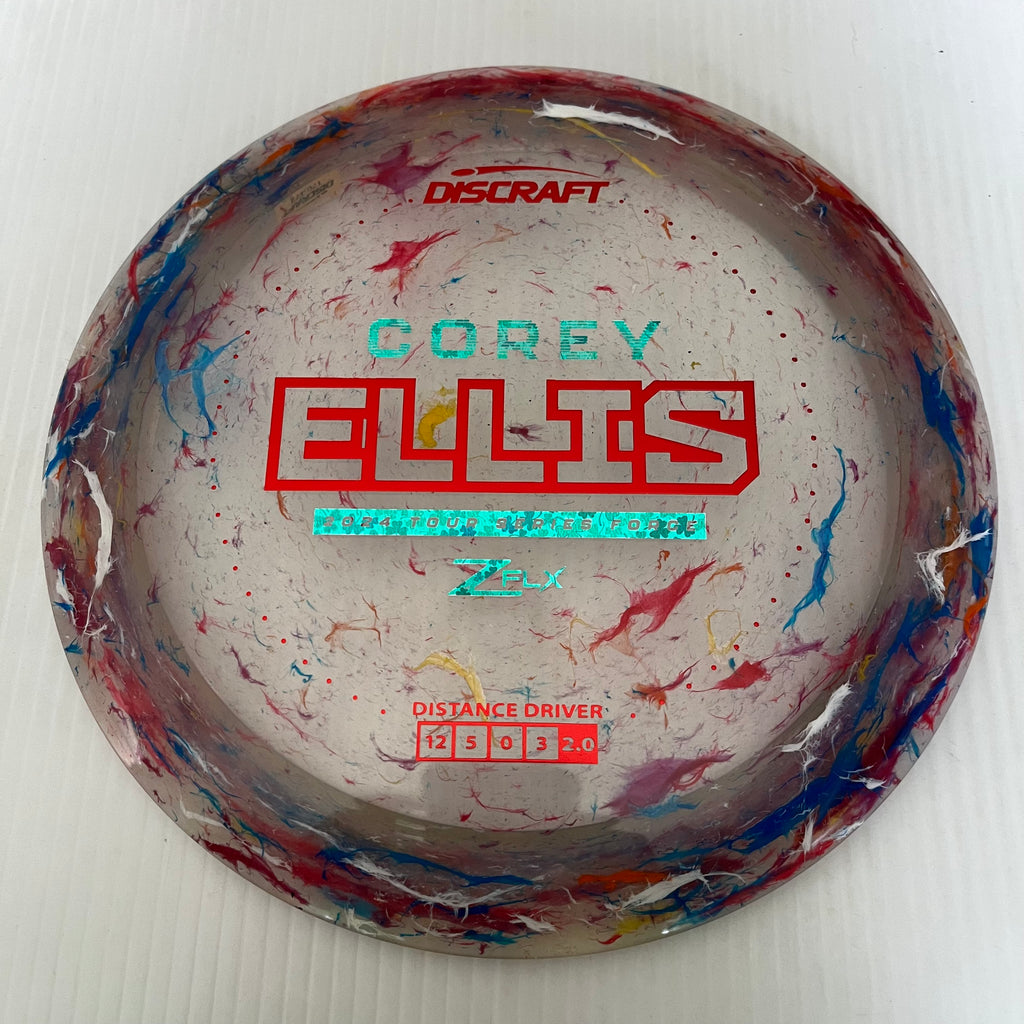 Discraft 2024 Corey Ellis Tour Series Jawbreaker Z FLX Force 12/5/0/3
