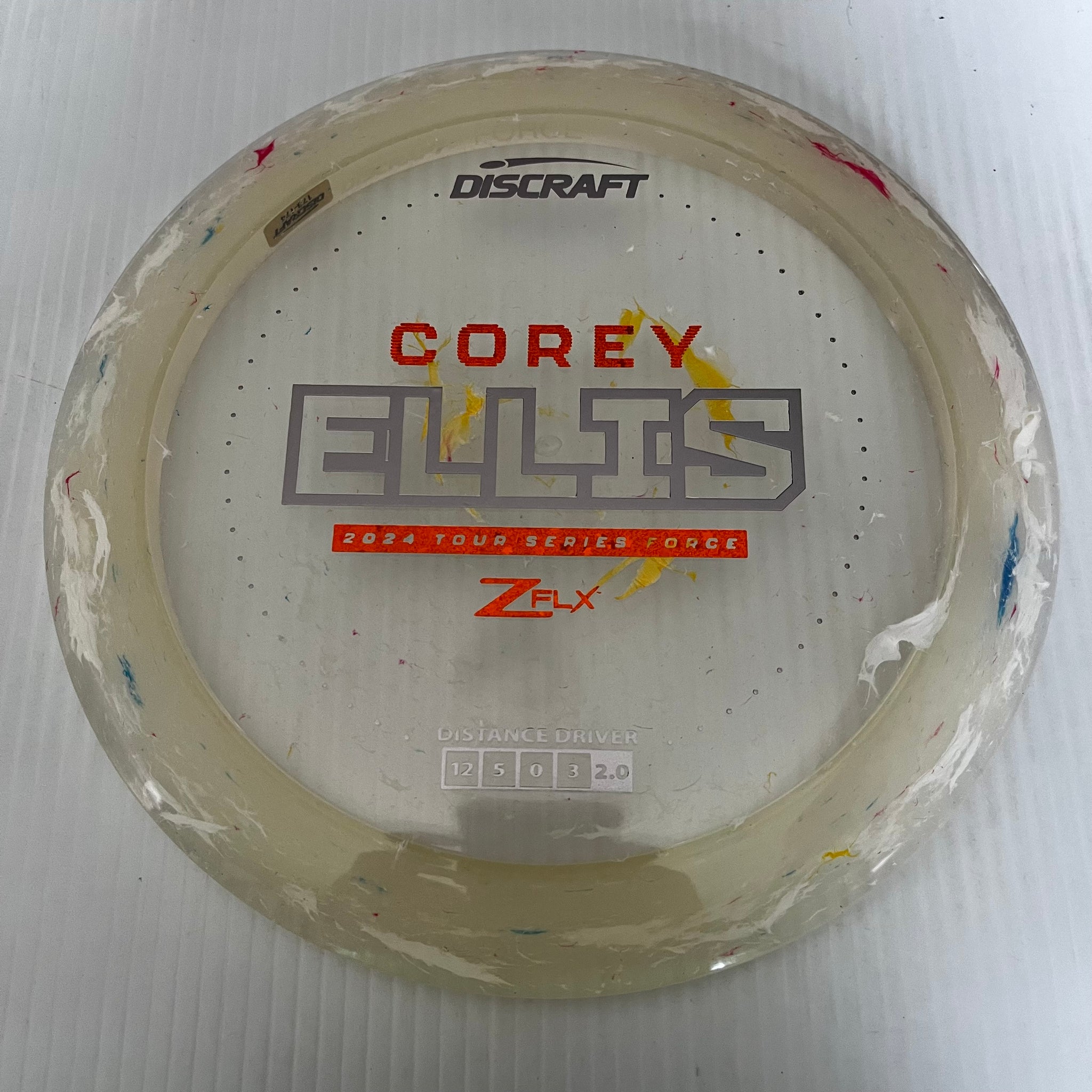 Discraft 2024 Corey Ellis Tour Series Jawbreaker Z FLX Force 12/5/0/3