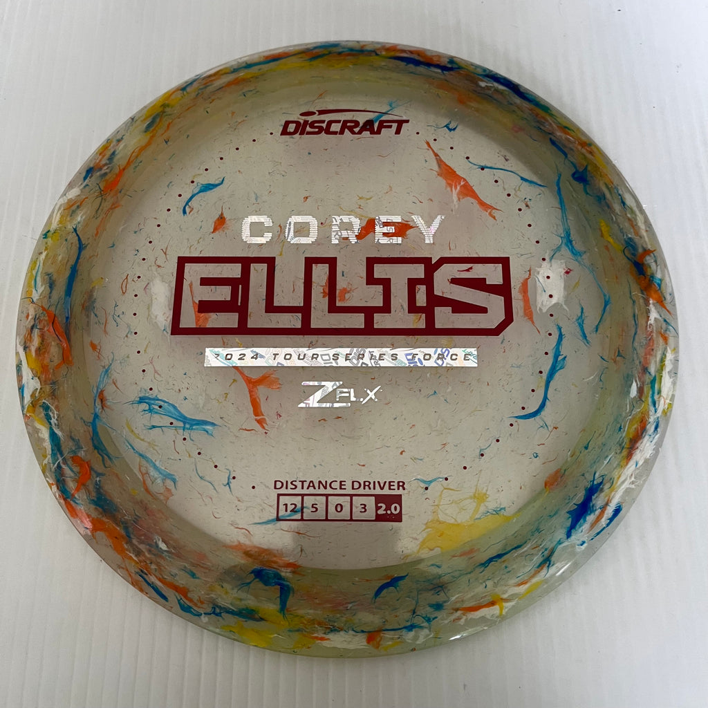 Discraft 2024 Corey Ellis Tour Series Jawbreaker Z FLX Force 12/5/0/3